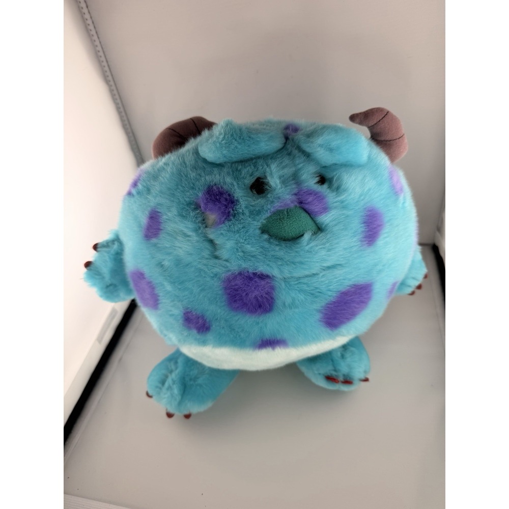 Monsters Inc. SULLY Disney Parks Pixar Round Plush Disneyland Walt Disney World